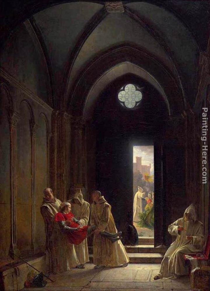 Fleury-Francois Richard Death of the Prince de Talmont